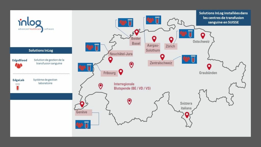 contrat, edgeBlood, Bâle, Suisse, Inlog, transfusion sanguine