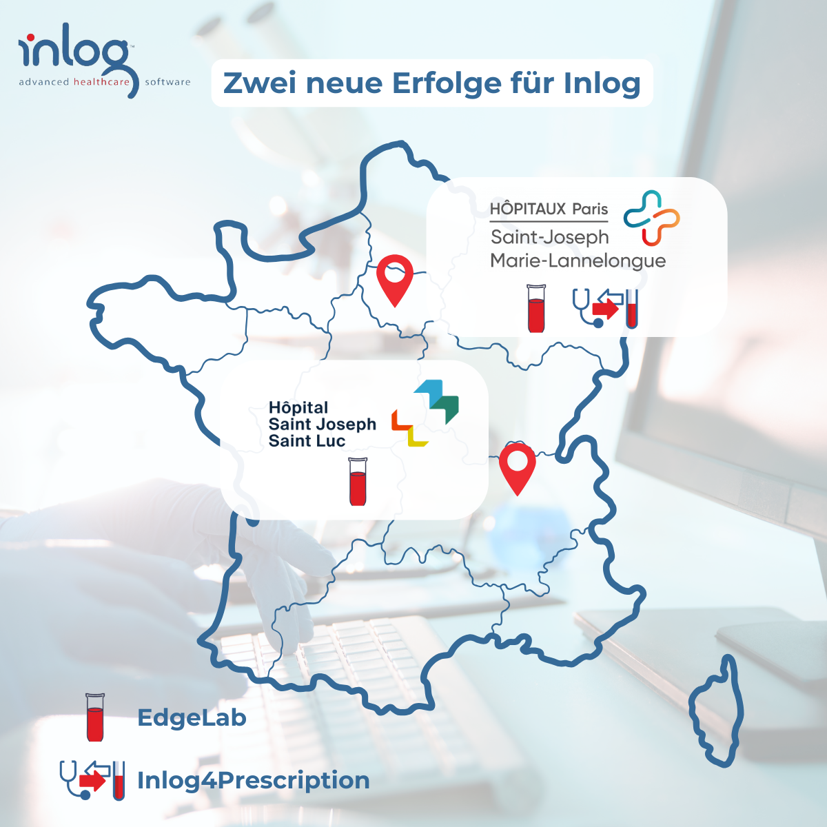 Zwei neue Erfolge für Inlog