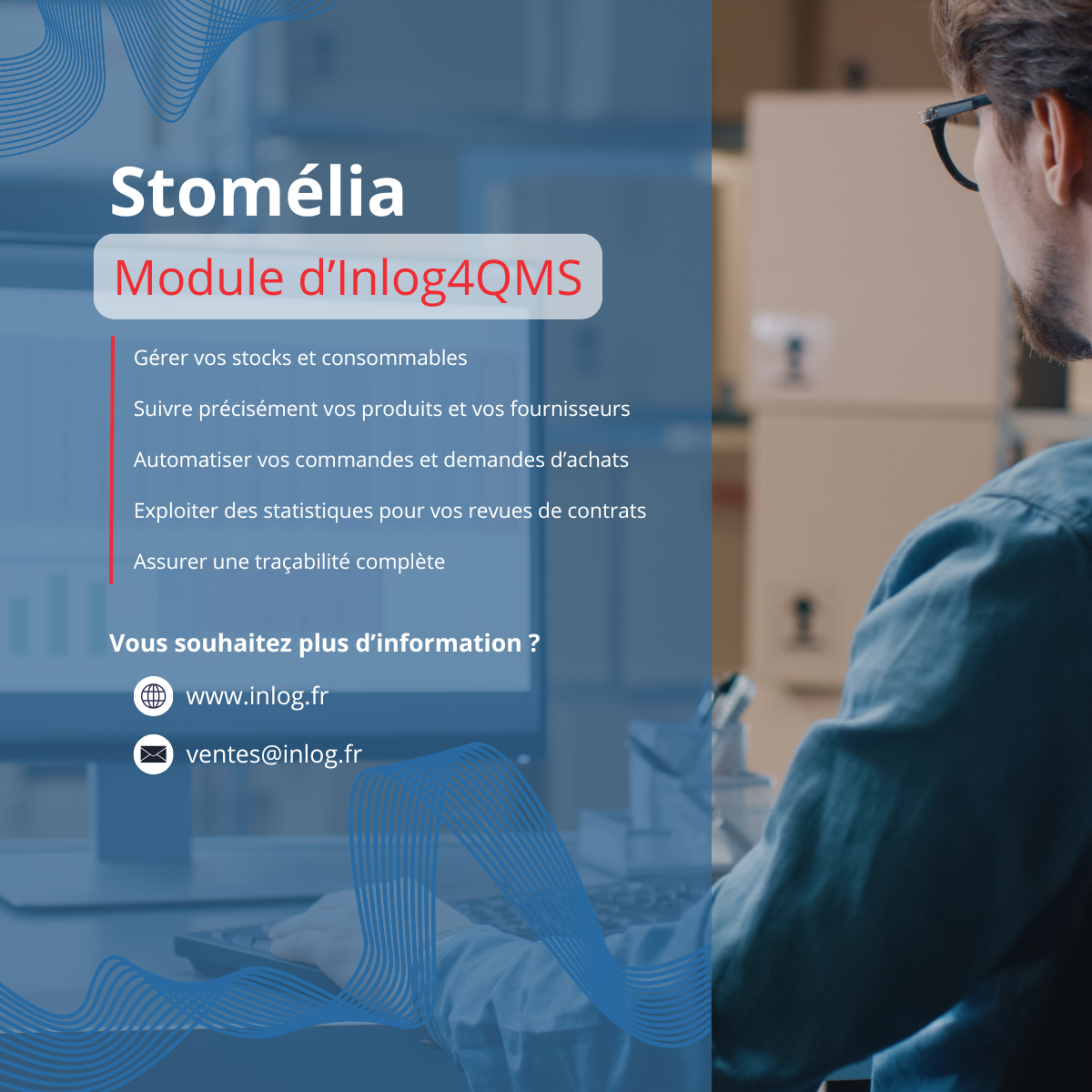 Module Stomélia d'Inlog4QMS