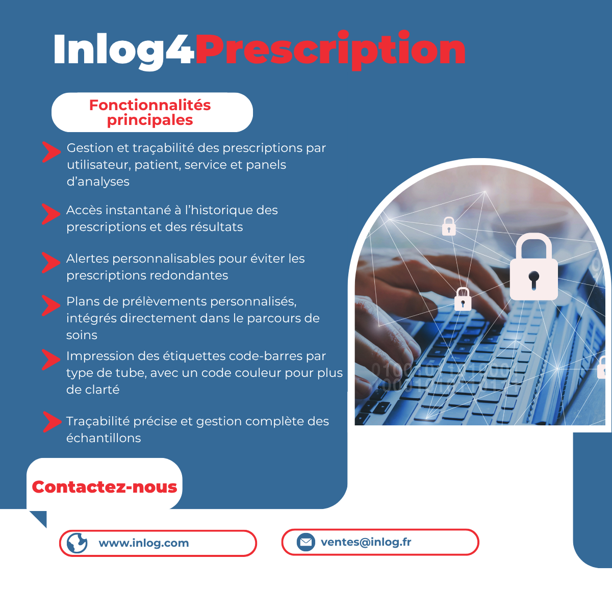 Fonctionnalités clés et interopérabilité au cœur d’Inlog4Prescription