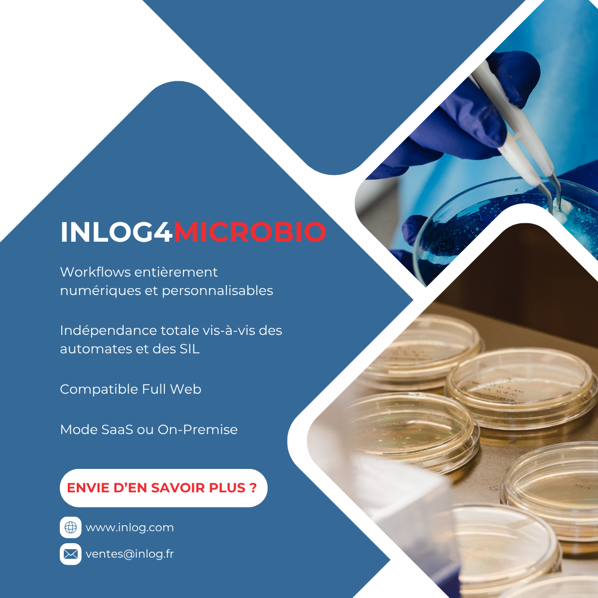 🔬Digitalisez la microbiologie : simplifiez, optimisez, sécurisez avec Inlog4Microbio