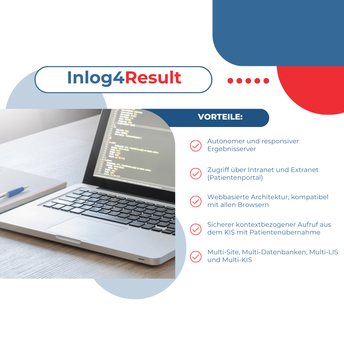 Inlog4Result: Für eine reibungslose und sichere Übermittlung von Laborergebnissen