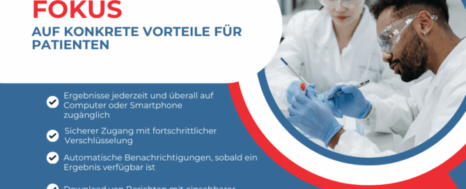 Fokus auf konkrete Vorteile für Patienten