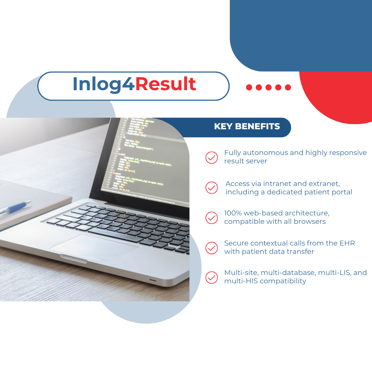 Inlog4Result: Smooth, Secure, and Patient-Centered Result Distribution