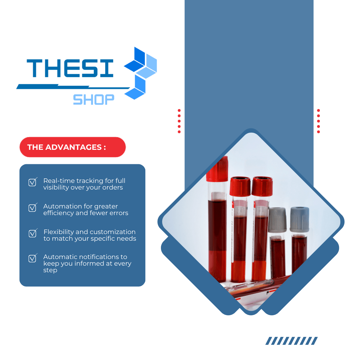 Simplify your orders and eliminate errors with THESI Shop!