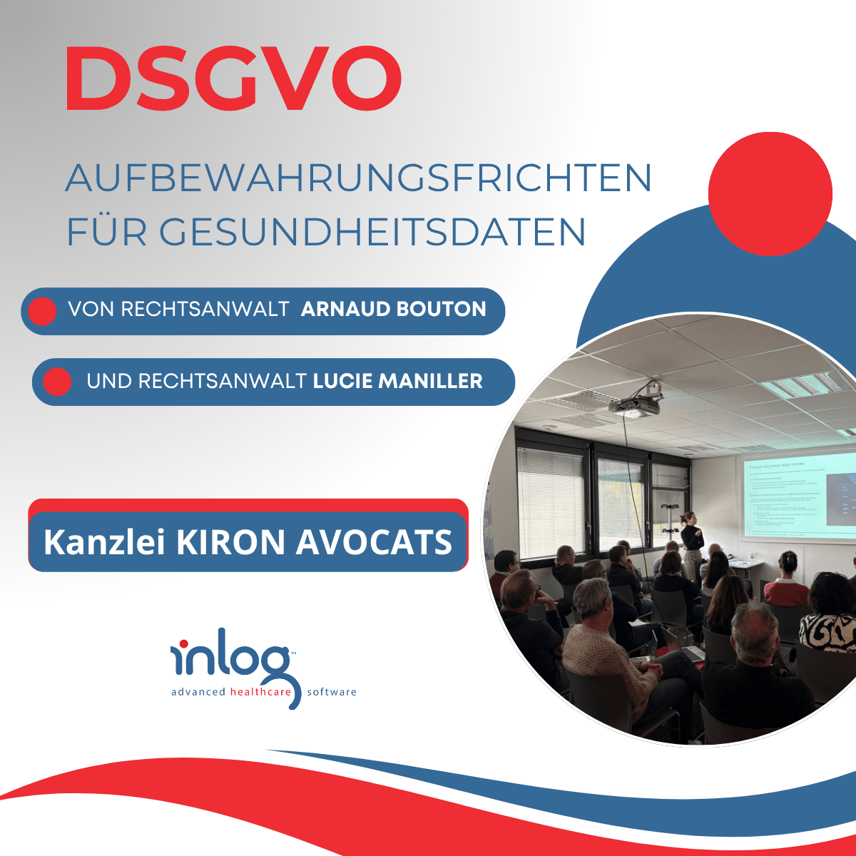 DSGVO & Gesundheitsdaten: eine große Herausforderung für Inlog