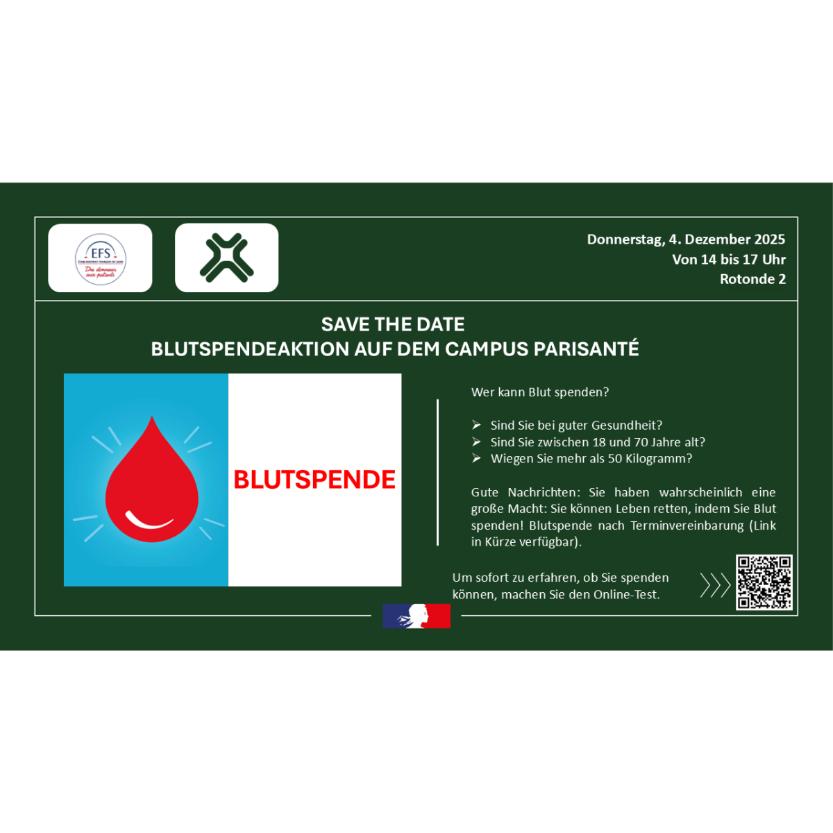 Merken Sie sich das Datum