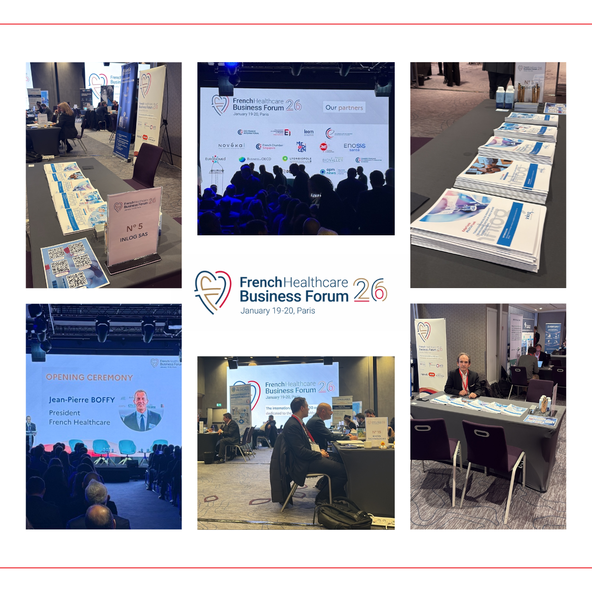 Au cœur du French Healthcare Business Forum – Jour 2 : INLOG en action