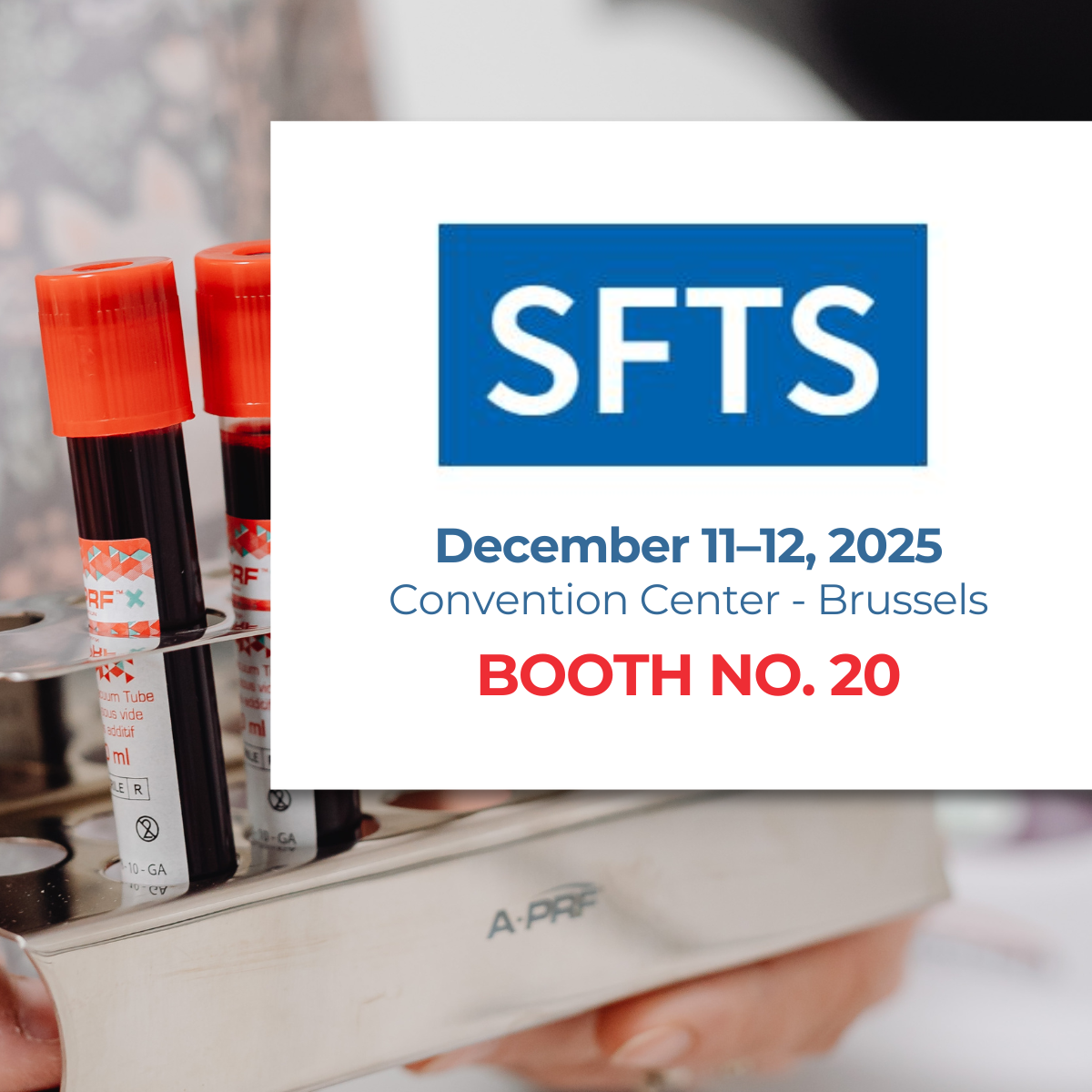 Heading to Brussels for the XXXII SFTS Congress!