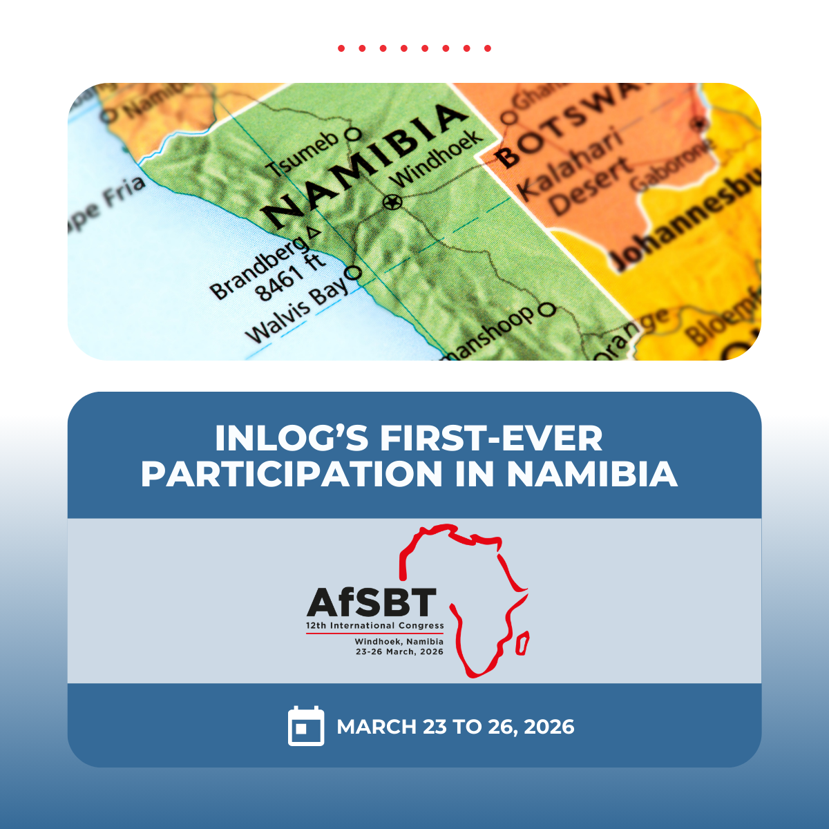 Inlog’s First-Ever Participation in Namibia