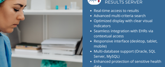 Simple, secure, and autonomous access to laboratory results
