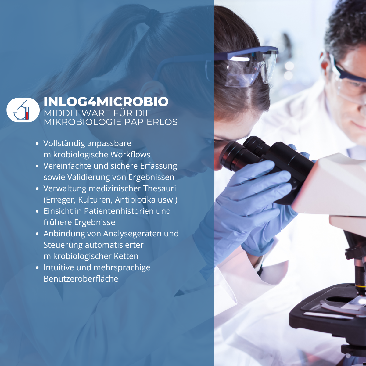 Eine Middleware, die auf die Realitäten des mikrobiologischen Labors zugeschnitten ist