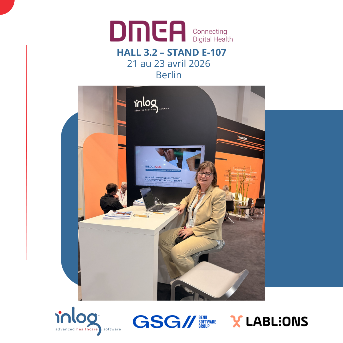 📍 DMEA 2026 – Jour 2 : l’aventure continue !
