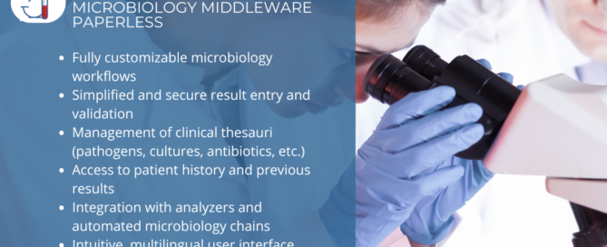 A middleware designed for the realities of microbiology laboratories