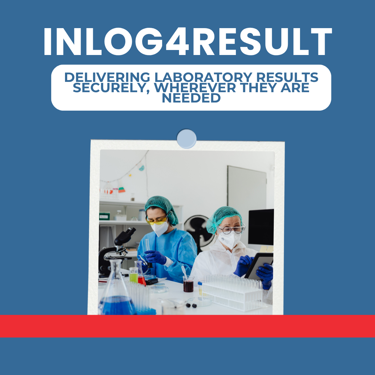 Inlog4Result: delivering laboratory results securely, wherever they are needed